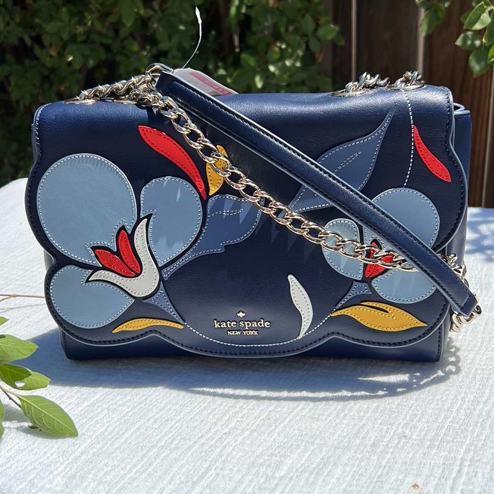 Kate Spade New York. BRIAR LANE FLORAL QUILTED EMELYN SHOULDER BAG đđ - Picture 2 of 16
